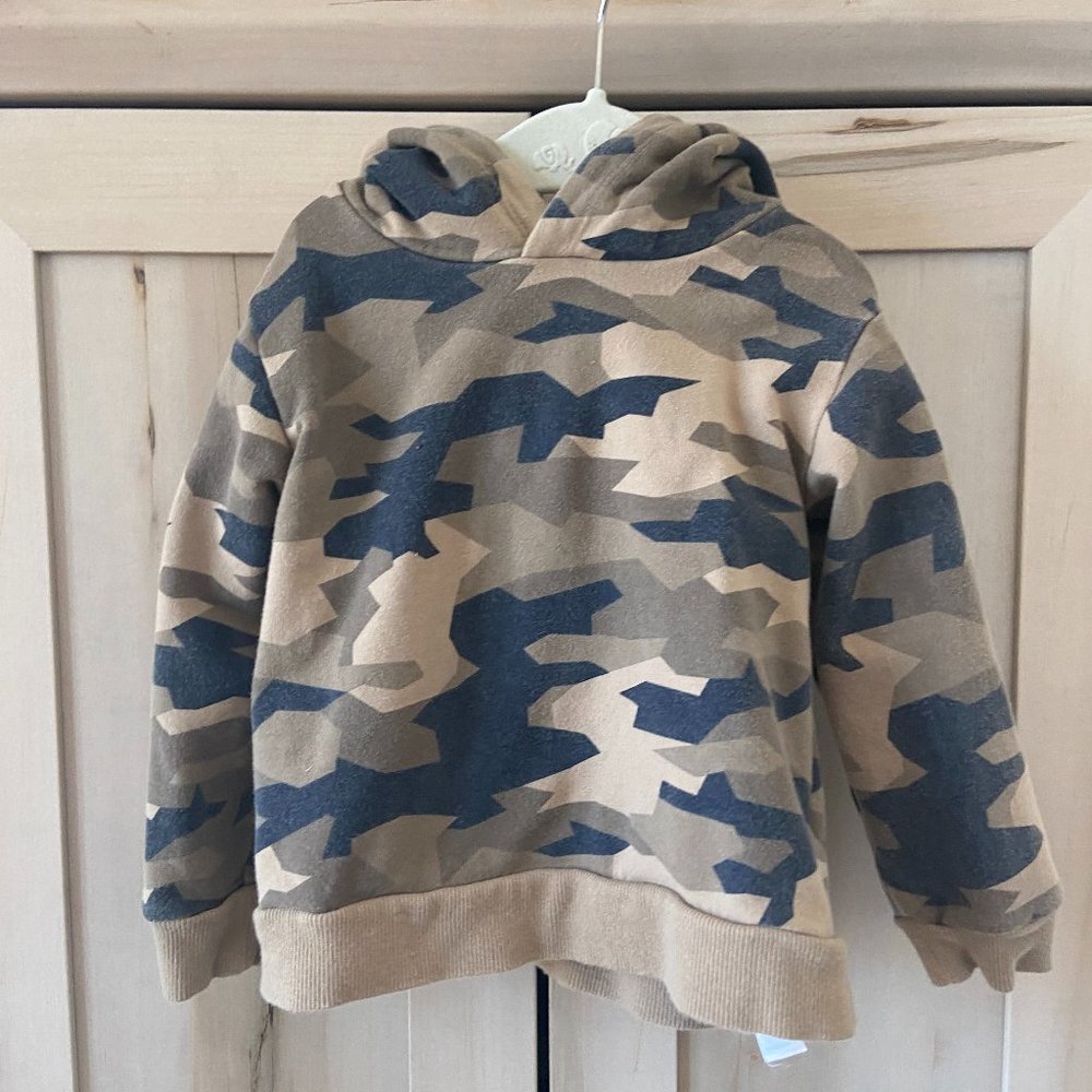 Miles the Label camo hoodie toddler boy 2 Years